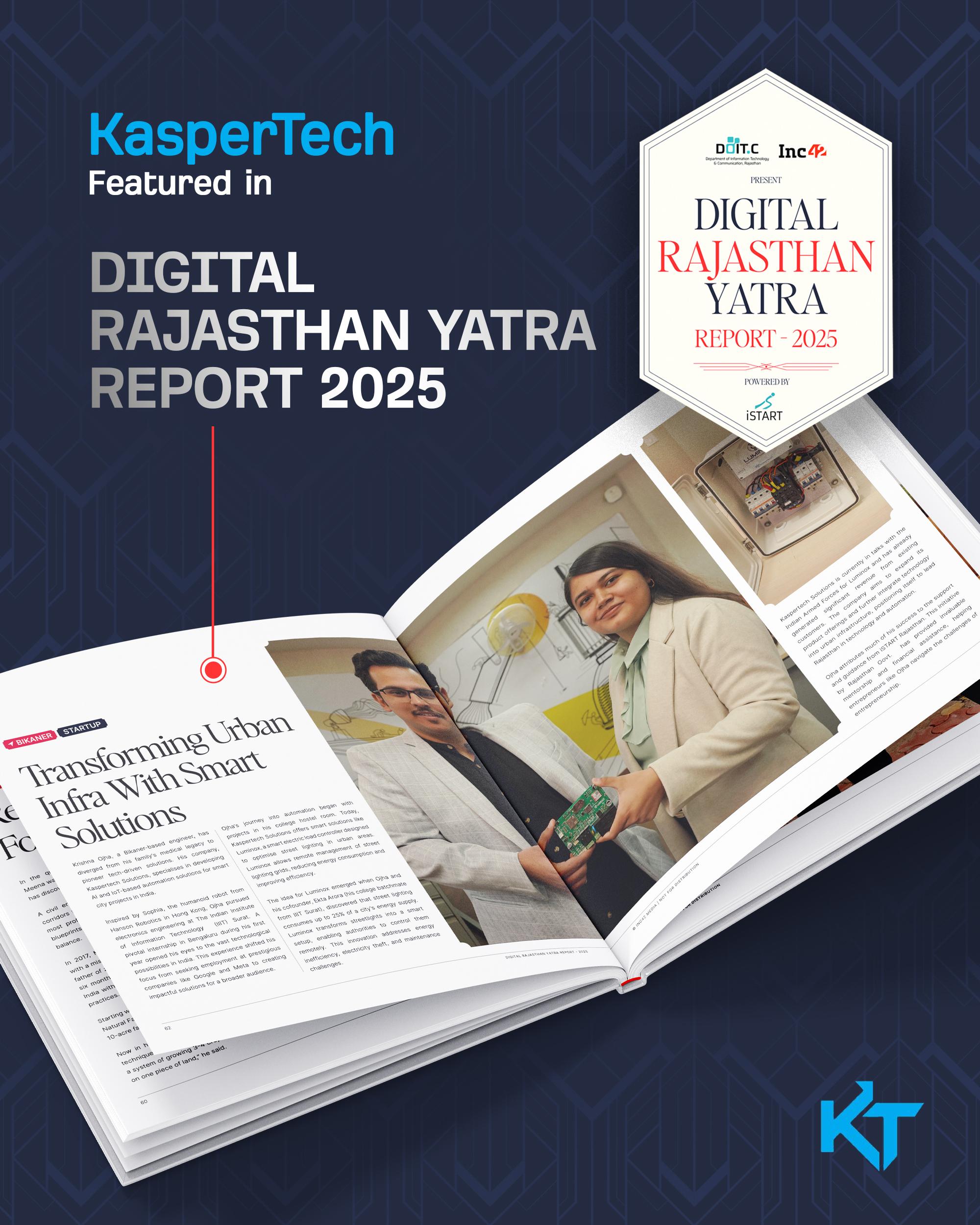 Featured in the Digital Rajasthan Yatra report