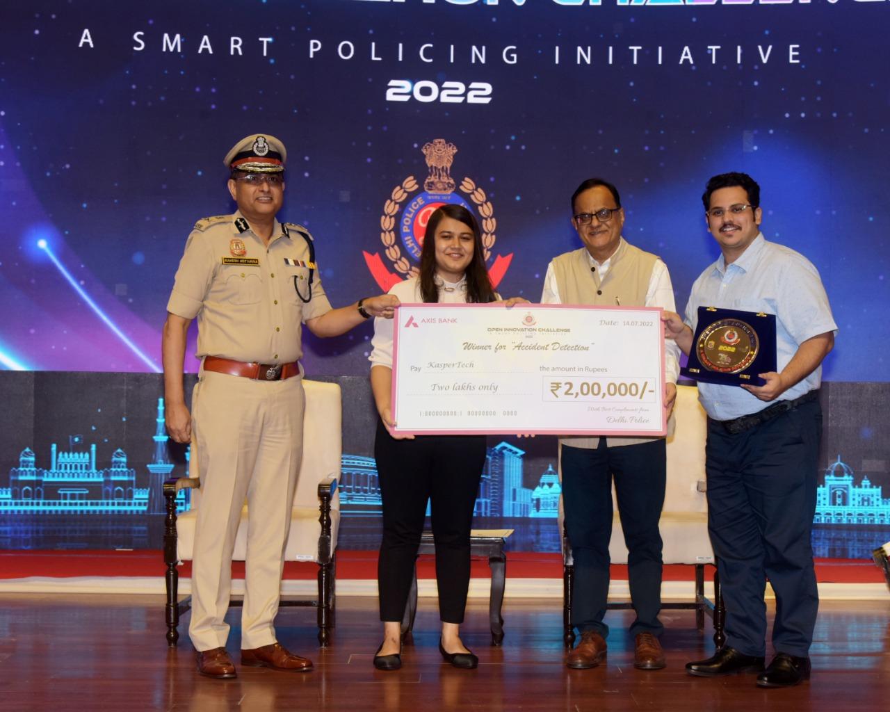Winner Delhi Police Open Innovation Challenge